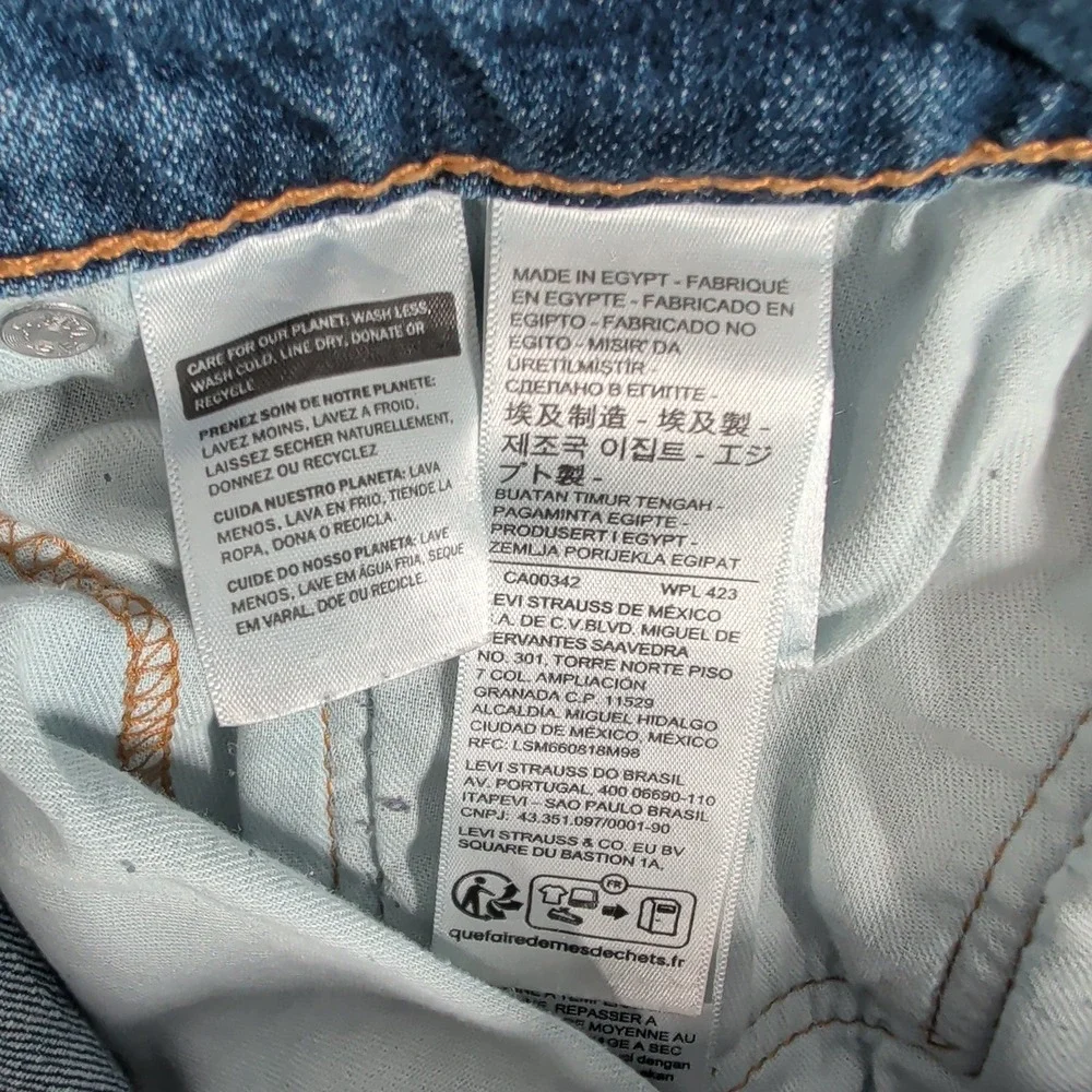 Levi's‎ 505 Jeans Mens 36x30 Blue Regular Fit Straight Leg Denim Casual Workwear